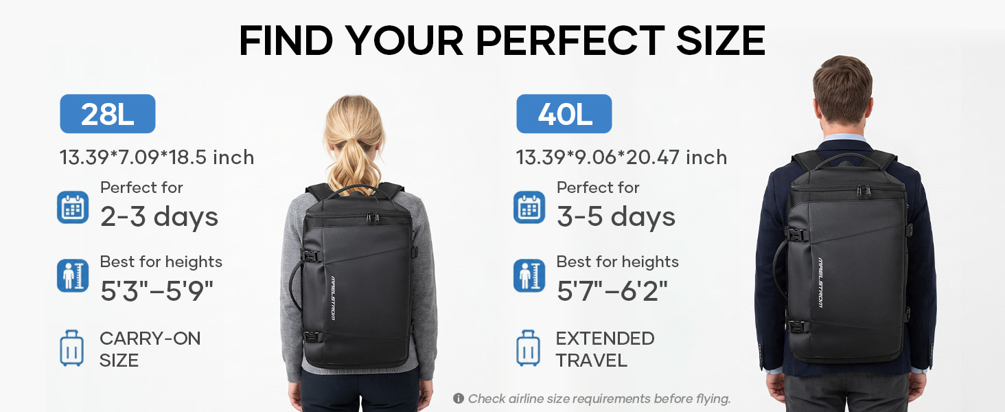 travel backpack