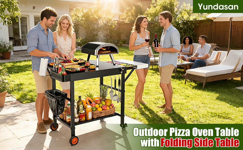 Outdloor Pizza Oven Table