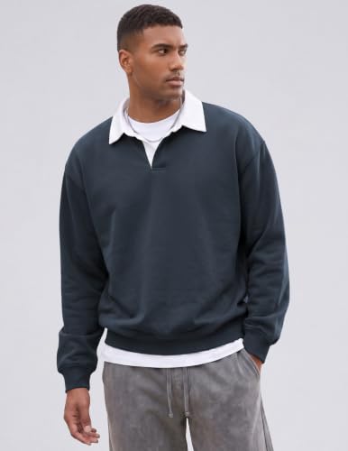 1/4 button polo collared