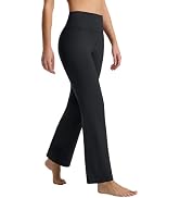 baleaf Womens Fleece Lined Leggings 4 Pockets Warm Thermal Winter Insulated Petite Pants Snow Col...