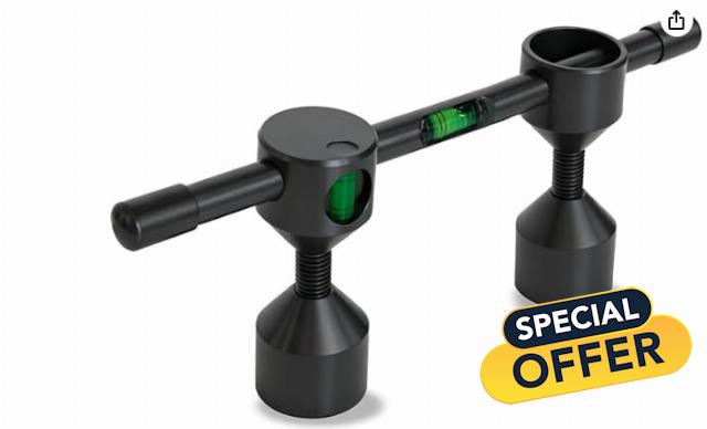 Threaded Pipe Flange Aligner Pipe Level Leveler Tool 1/2-1-7/16"                                                          This pipe level leveler tool features integrated vertical horizontal bubble vials for simultaneous calibratio