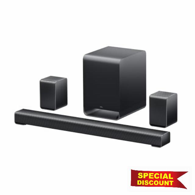 TCL S65K S Series 5.1 Channel Soundbar System with Dolby Atmos
