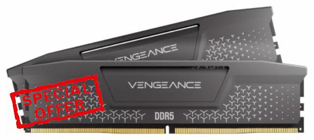 CORSAIR Vengeance RS DDR5 32GB (2 x 16GB) Up to 6000MHz AMD Intel RAM                                                          Desktop Gaming Memory