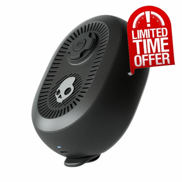 Skullcandy Session 540 Portable Lightweight Bluetooth Speaker - True Black                                                          Waterproof