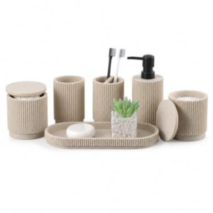 Resin Vanity Countertop Organizer                                                          Soap Dispenser