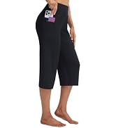 baleaf Flare Leggings for Women Tummy Control with Pockets Yoga Pants High Waisted No Front Seam ...