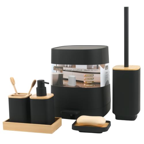 Matte Black Luxury Bathroom Set