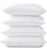 Goose Down Body Pillows for Adults, Large Body Pillow for Side Sleeper, Hugging Feather Body Pill...