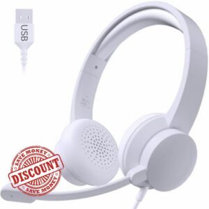 AOC USB Headset with Microphone for PC