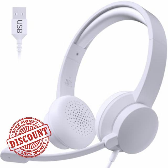 AOC USB Headset with Microphone for PC