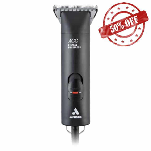 Andis 563063 AGC Super 2-Speed Brushless Pet Clipper with 10W M-Force Blade                                                          ultraEdge Steel