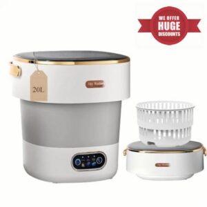 Portable Washing Machine with Spin Basket