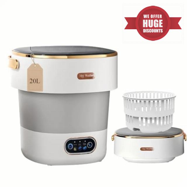 Portable Washing Machine with Spin Basket