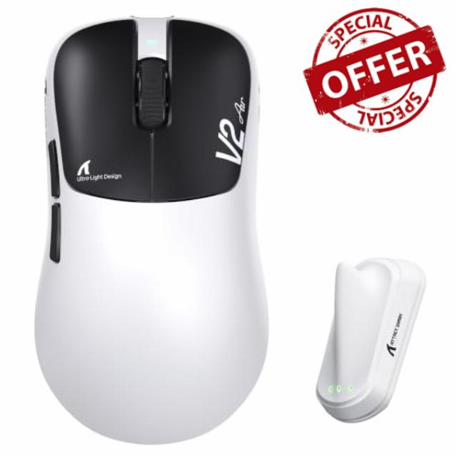 ATTACK SHARK V2 AIR Wireless 8K Gaming Mouse