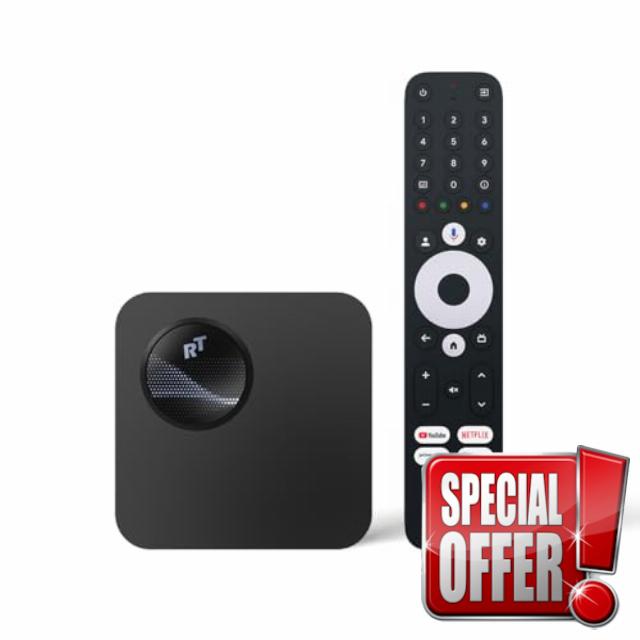 RockTek GX1 4K Google TV Streaming Player