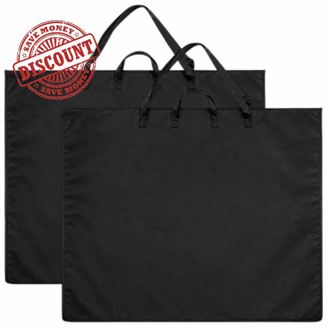 2 Pcs 48x36 Inch Art Portfolio Bag Large Waterproof Art Case                                                          Waterproof