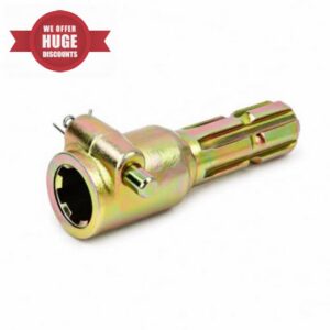 PTO Extender for Tractor 1-3/8" 6 Spline Male Female Shaft Extension 70HP                                                          Male to Female Connection; Extends PTO Reach for Added Clearance; Fits Bush Hog and Mower Attachments