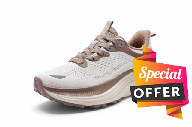 Women's Wide Toe Walking Shoes - Cushioned Orthopedic Sneakers Breathable Non Slip Athletic Tennis Shoe for Running Gym Workout Daily Wea
