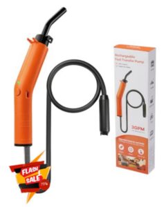 Upgraded Rechargeable Fuel Transfer Pump