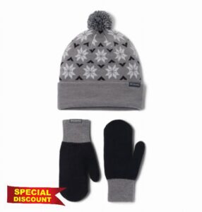 Columbia Women's Snowflake Beanie and Mitten Se