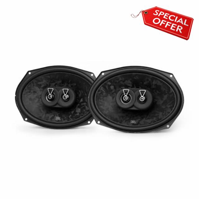 JBL Stage3 968MF 6 x 9 Inch 3-Way Speakers - Pai