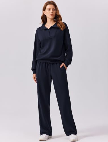 Wide Leg Pants with Drawstring Pockets