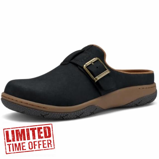 SHIBEVER Clogs for Women Mules Comfortable: Arch Support Slip On Shoes                                                          Comfort All-day Walking Without Tiredness Relieve Foot Fatigue Clog - Casual Outdoor Slip On Closed Toe Mule Shoes