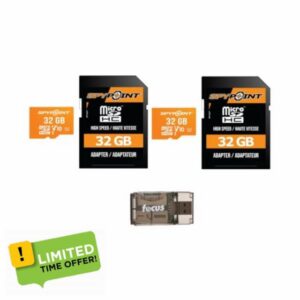 Spypoint 32GB microSD Memory Card Bundle