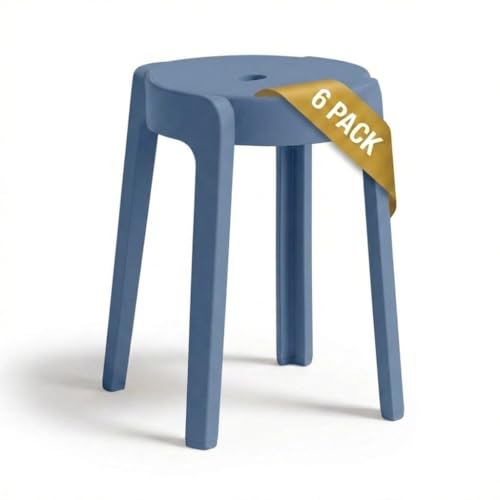 Teachers & Home Office - Heavy Duty 500 lbs Capacity Space Saving Plastic Chairs