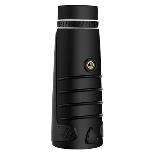 One-Hand Focus Scope with Phone Adapter and Tripod for Bird Watching Hiking Concerts Sports