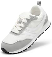 DREAM PAIRS Girls Tennis Shoes Casual Run Sneakers | Breathable Mesh Rainbow Colorful Lightweight...