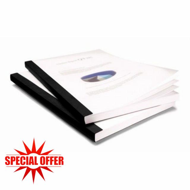 Coverbind Clear Linen Thermal Binding Covers (1/4")