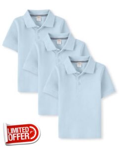 Gymboree Boys' and Toddler Short Sleeve Polo Shirt Multipack