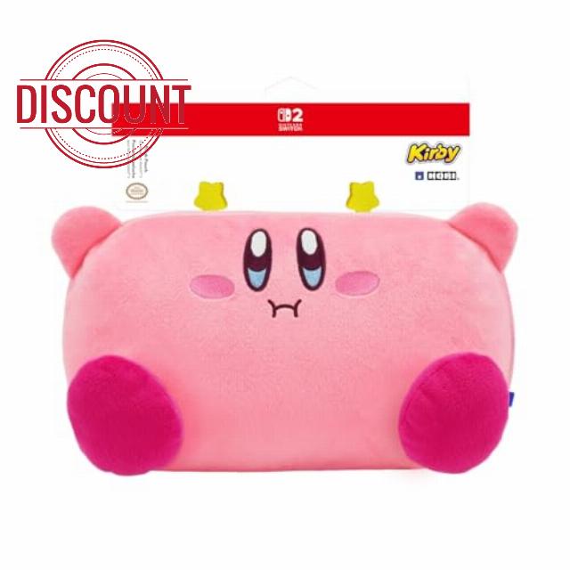 HORI Plush Pouch (Kirby) for Nintendo Switch 2 - Plushie Bag for Switch 2 - Officially Licensed by Nintendo