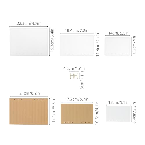 Fillers Included for DIY Notebook Projects