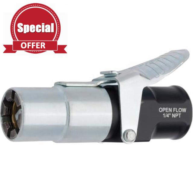 LockNFlate XL Air Chuck for Large Bore Tire Valves