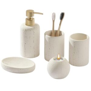 Travertine Stone Look
