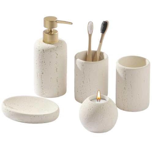 Travertine Stone Look