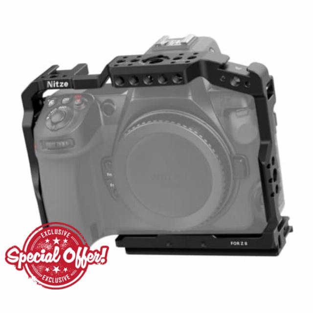 Nitze Aluminum Alloy Camera Cage for Nikon Z8