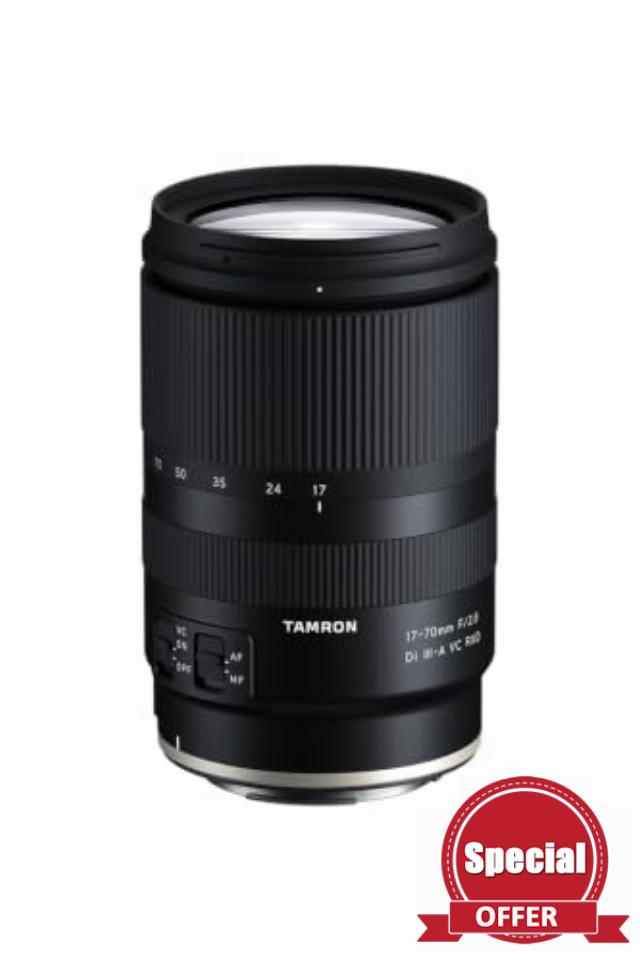 Tamron 17-70mm F/2.8 Di III-A VC RXD Standard Zoom Lens for Canon RF APS-C Mirrorless Cameras