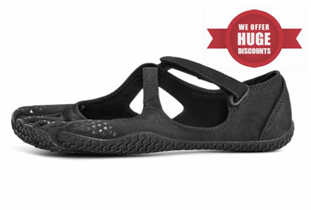 Women's Five Finger Shoes Sneaker Ballet Flats Hook and Loop                                                          Gym Strappy Comfortable Barefoo