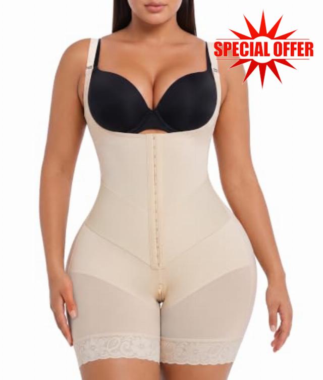 SHAPERX Fajas Colombianas Moldeadoras Tummy Control Shapewear For Women                                                          V-Shaped Faja Body Shaper