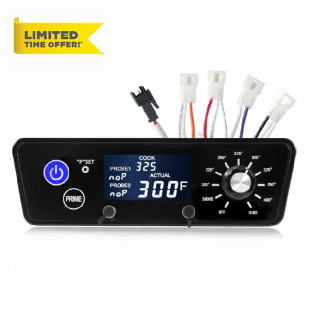 Upgraded Digital PID Thermometer Controller Replacement Compatible for Pit Boss Wood Pellet Grills Smokers Austin XL 1000 Tailgater 340 Classic Lexington 1100PS1 Thermostat Control Board Parts