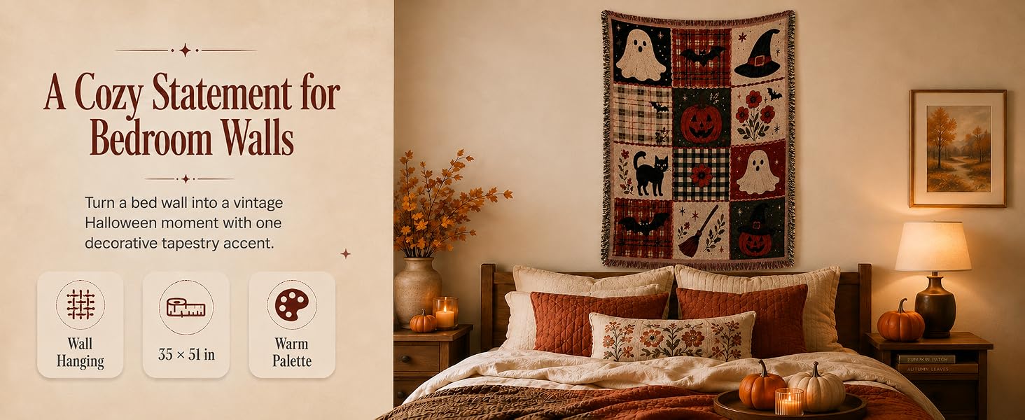 patchwork blanket halloween patchwork blanket woven halloween blanket halloween throw blanket