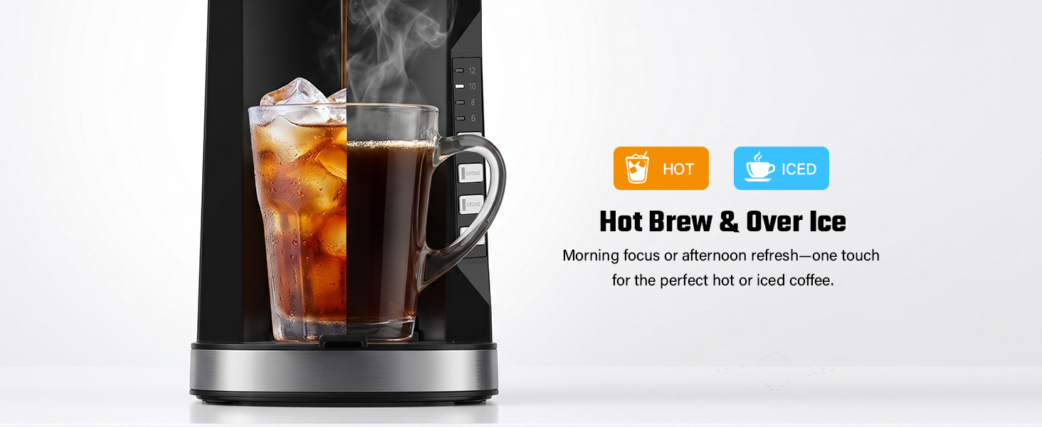 Capsules or Coffee Grounds - Your Choice