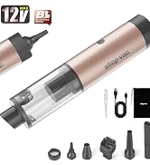 Shop-Vac S4 Handheld Car Vacuum Cleaner Cordless, 16000Pa 3-in-1 Mini Hand Vacuum & Air Duster