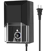Gardencoin 200W Low Voltage Landscape Transformer - 120V AC to 12V/15V AC Dual Voltage Output wit...