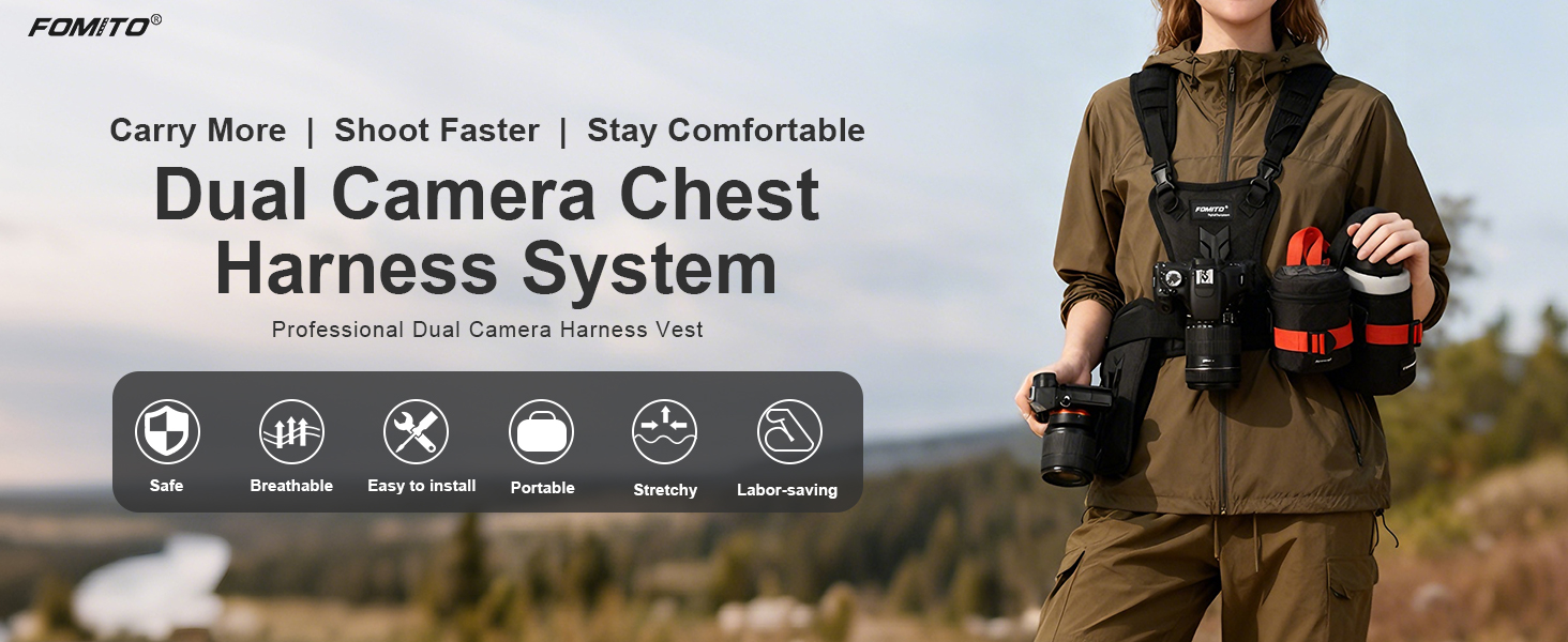 Dual Camera Harness