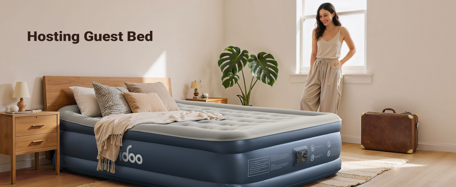 queen air mattress with built in pump
