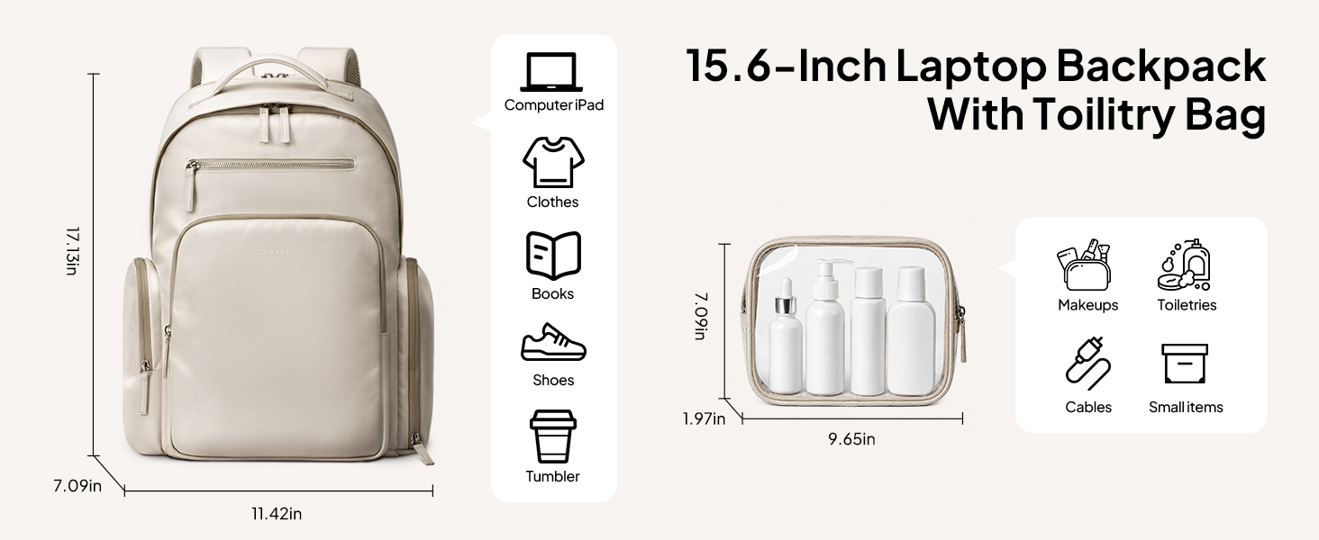 15.6 inch laptop backpack